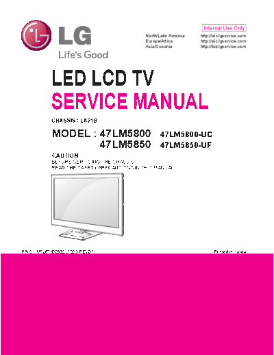 LG LG LA21B 47LM5800-UC [SM]  LG Monitor LG_LA21B_47LM5800-UC_[SM].pdf