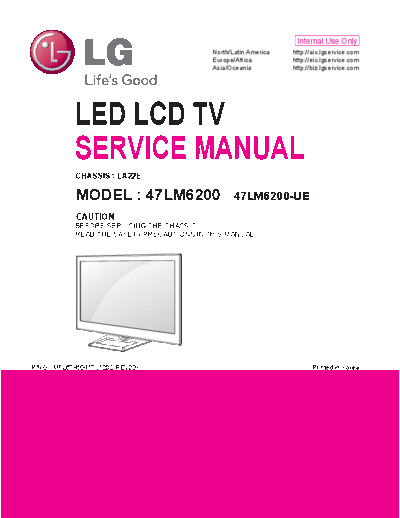 LG LG LA22E 47LM6200-UE [SM]  LG Monitor LG_LA22E_47LM6200-UE_[SM].pdf