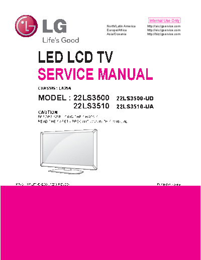LG LG LA25A 22LS3500-UD [SM]  LG Monitor LG_LA25A_22LS3500-UD_[SM].pdf