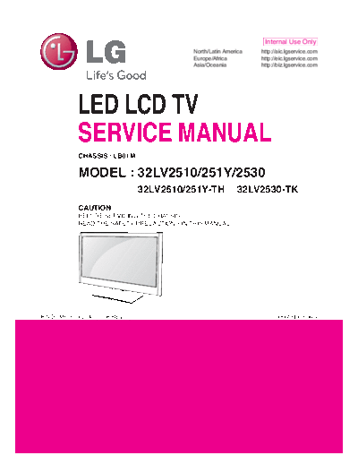 LG LG LB01M 32LV2510-TH [SM]  LG Monitor LG_LB01M_32LV2510-TH_[SM].pdf