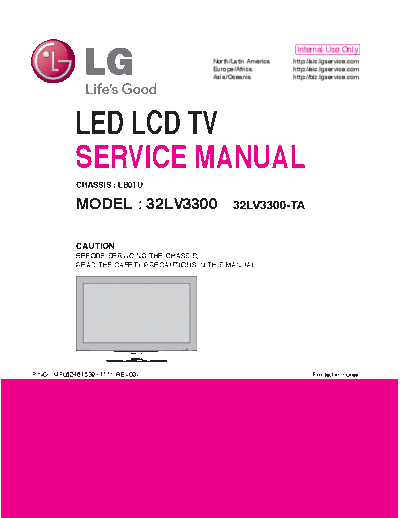 LG LG LB01U 32LV3300-TA [SM]  LG Monitor LG_LB01U_32LV3300-TA_[SM].pdf
