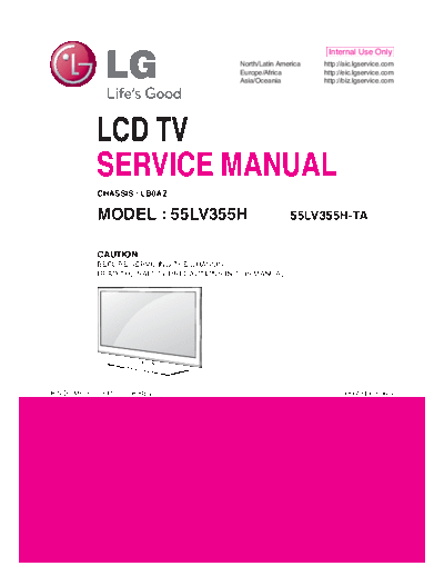 LG LG LB0AZ 55LV355H-TA [SM]  LG Monitor LG_LB0AZ_55LV355H-TA_[SM].pdf