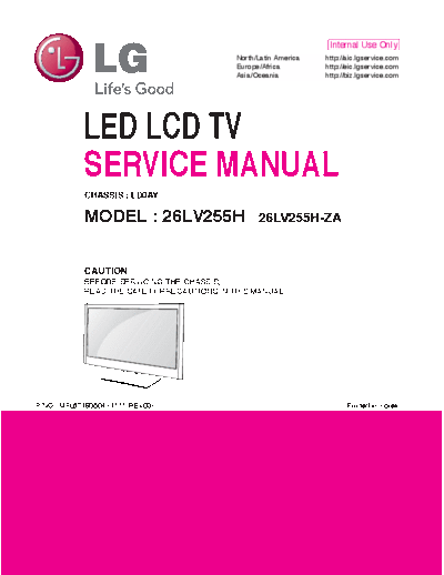 LG LG LD0AY 26LV255H-ZA [SM]  LG Monitor LG_LD0AY_26LV255H-ZA_[SM].pdf