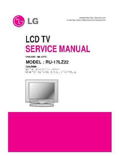 LG LG RU-17LZ22 [SM]  LG Monitor LG_RU-17LZ22_[SM].pdf