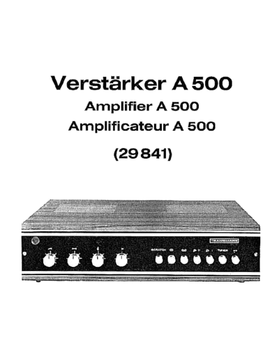 KORTING hfe korting transmare a 500 service info en de fr  KORTING Audio Transmare A 500 hfe_korting_transmare_a_500_service_info_en_de_fr.pdf