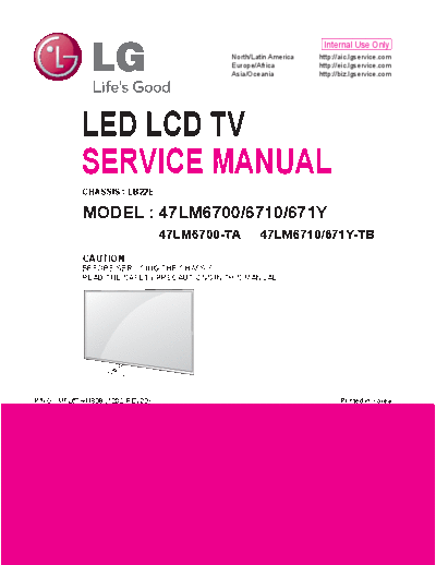 LG 47LM6700 Service Manual  LG LCD 47LM6700 Service Manual.pdf