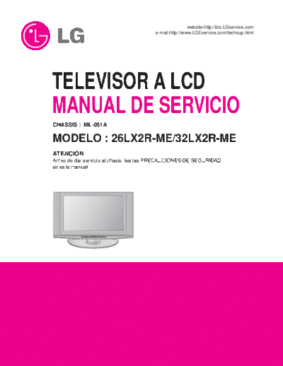 LG 26LX2R Service Manual  LG LCD 26LX2R Service Manual.pdf