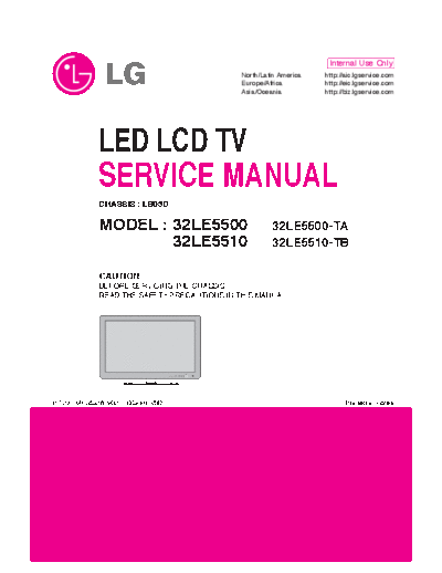 LG 32LE5510 Service Manual  LG LCD 32LE5510 Service Manual.pdf