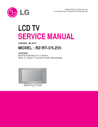 LG RT-37LZ55 Service Manual  LG LCD RT-37LZ55 Service Manual.pdf