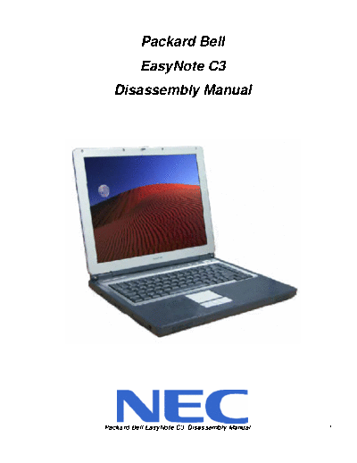 PACKARD BELL easynote c3  PACKARD BELL Laptop easynote c3.pdf