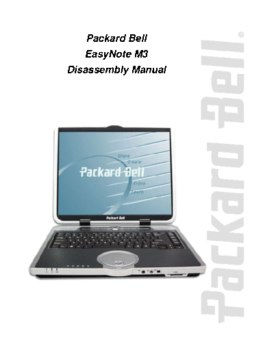 PACKARD BELL easynote m3  PACKARD BELL Laptop easynote m3.pdf
