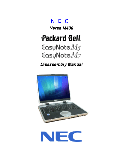 PACKARD BELL easynote m5 m7 versa m400  PACKARD BELL Laptop easynote m5 m7 versa m400.pdf