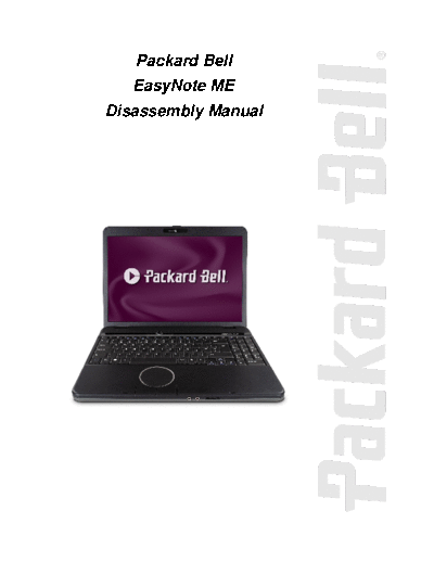 PACKARD BELL easynote me  PACKARD BELL Laptop easynote me.pdf