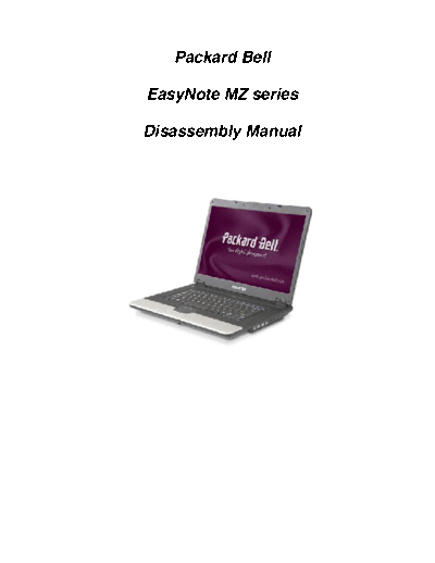 PACKARD BELL easynote mz  PACKARD BELL Laptop easynote mz.pdf