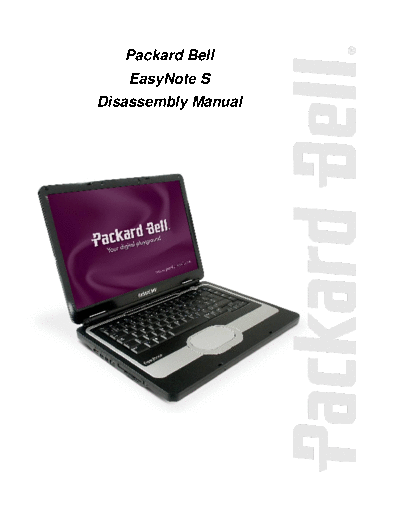 PACKARD BELL easynote s  PACKARD BELL Laptop easynote s.pdf