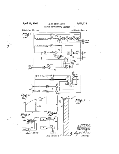 PACKARD BELL 3029033 Beck Packard-Bell DDA Jan59  PACKARD BELL patents 3029033_Beck_Packard-Bell_DDA_Jan59.pdf