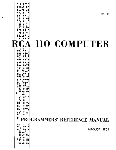 RCA TP1134 RCA110 PgmrRef Aug62  RCA 110 TP1134_RCA110_PgmrRef_Aug62.pdf
