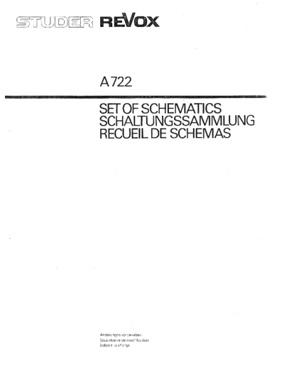 REVOX hfe   a-722 schematics  REVOX A722 hfe_revox_a-722_schematics.pdf