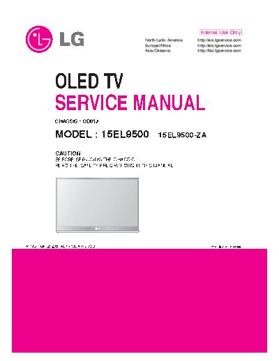 LG 15EL9500 - OD01J  LG Oled TV 15EL9500 15EL9500 - OD01J.pdf