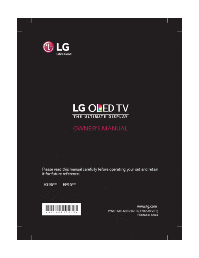 LG 55EG9109AEU  LG Oled TV 55EG9109AEU 55EG9109AEU.pdf