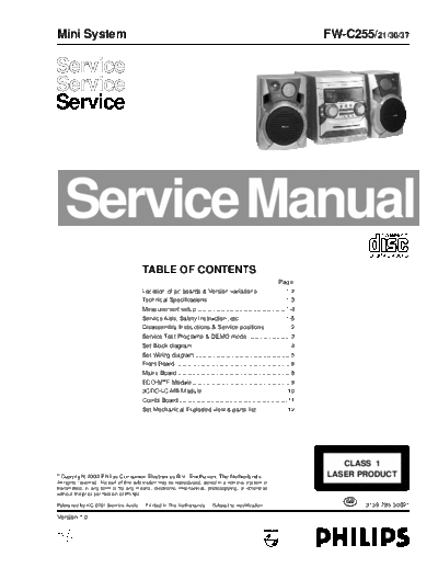 LG service  LG Audio FW-C255 service.pdf