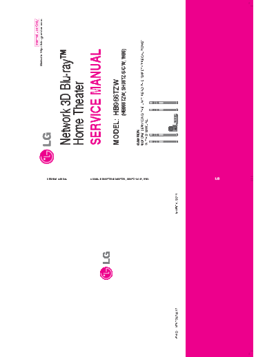 LG HB966TZW SERV MANUAL  LG Audio HB966TZW HB966TZW SERV MANUAL.pdf
