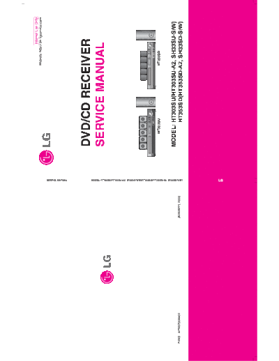 LG HT303SU Service Manual  LG Audio HT303SU HT303SU Service Manual.pdf