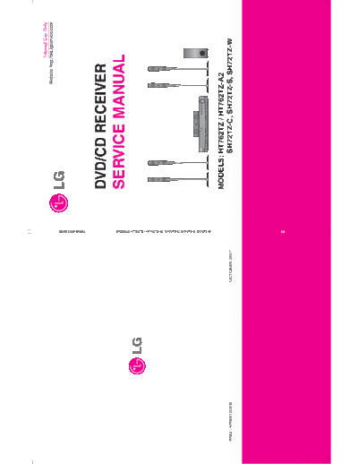 LG HT762TZ Service Manual  LG Audio HT762TZ HT762TZ Service Manual.pdf