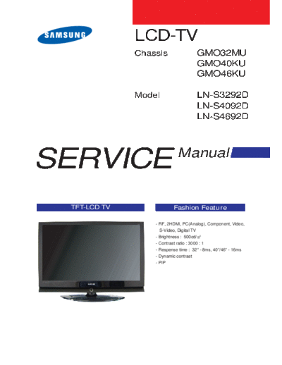Samsung Samsung LN-S3292D LN-S4092D LN-S4692D Cover [SM]  Samsung Monitor Samsung_LN-S3292D_LN-S4092D_LN-S4692D_Cover_[SM].pdf