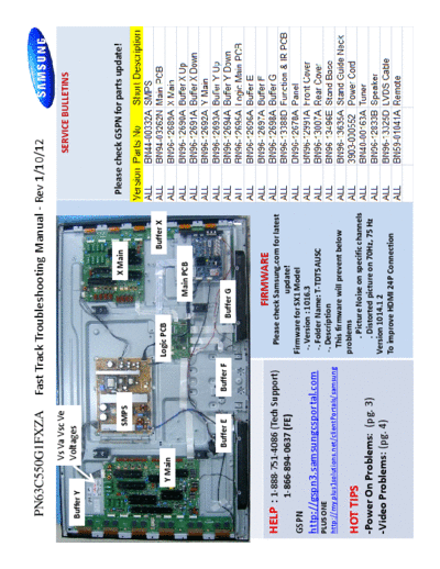 Samsung Samsung PN63C550G1FXZA fast track guide [SM]  Samsung Monitor Samsung_PN63C550G1FXZA_fast_track_guide_[SM].pdf