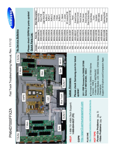Samsung Samsung PN64D7000FFXZA fast track guide [SM]  Samsung Monitor Samsung_PN64D7000FFXZA_fast_track_guide_[SM].pdf