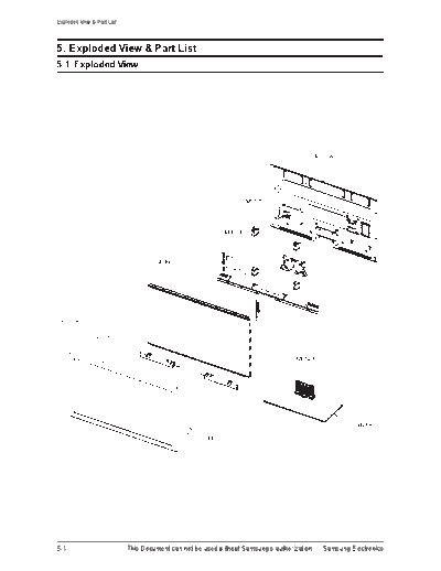 Samsung Samsung PS42C430 Exploded View & Part List [SM]  Samsung Monitor Samsung_PS42C430_Exploded View & Part List_[SM].pdf