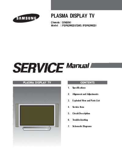 Samsung Samsung PDP4298ED D54B [SM]  Samsung Monitor Samsung_PDP4298ED_D54B_[SM].pdf