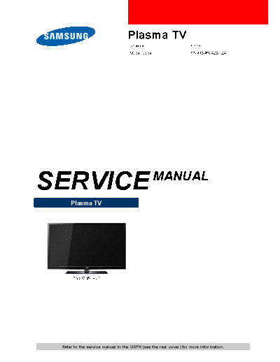 Samsung Samsung PN43D450 Cover [SM]  Samsung Monitor Samsung_PN43D450_Cover_[SM].pdf