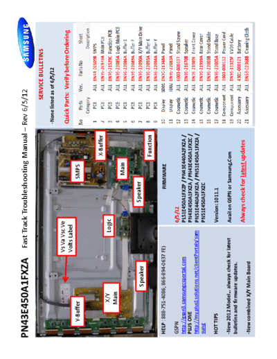 Samsung Samsung PN43E450A1FXZA fast track guide [SM]  Samsung Monitor Samsung_PN43E450A1FXZA_fast_track_guide_[SM].pdf