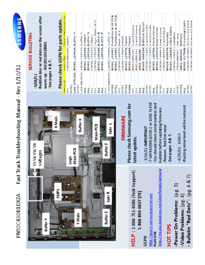 Samsung Samsung PN50C430B1DXZA fast track guide [SM]  Samsung Monitor Samsung_PN50C430B1DXZA_fast_track_guide_[SM].pdf