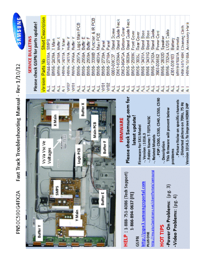 Samsung Samsung PN50C590G4FXZA fast track guide [SM]  Samsung Monitor Samsung_PN50C590G4FXZA_fast_track_guide_[SM].pdf