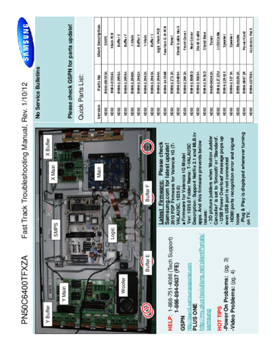 Samsung Samsung PN50C6400TFXZA fast track guide [SM]  Samsung Monitor Samsung_PN50C6400TFXZA_fast_track_guide_[SM].pdf