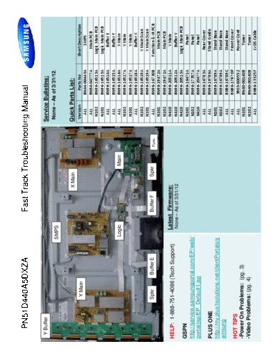 Samsung Samsung PN51D440A5DXZA fast track guide [SM]  Samsung Monitor Samsung_PN51D440A5DXZA_fast_track_guide_[SM].pdf