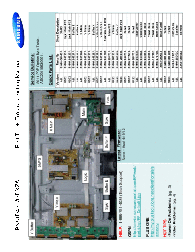 Samsung Samsung PN51D450A2DXZA fast track guide [SM]  Samsung Monitor Samsung_PN51D450A2DXZA_fast_track_guide_[SM].pdf