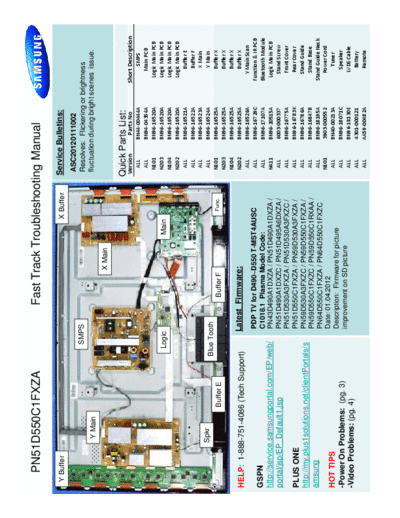 Samsung Samsung PN51D550C1FXZA fast track guide [SM]  Samsung Monitor Samsung_PN51D550C1FXZA_fast_track_guide_[SM].pdf