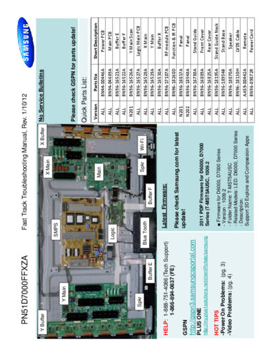 Samsung Samsung PN51D7000FFXZA fast track guide [SM]  Samsung Monitor Samsung_PN51D7000FFXZA_fast_track_guide_[SM].pdf