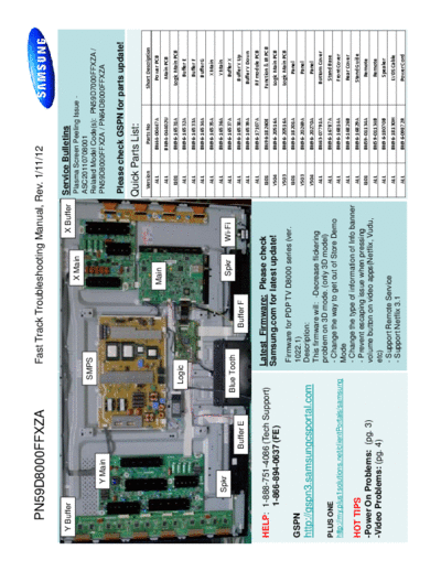 Samsung Samsung PN59D8000FFXZA fast track guide [SM]  Samsung Monitor Samsung_PN59D8000FFXZA_fast_track_guide_[SM].pdf