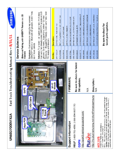 Samsung Samsung UN60D7000VFXZA fast track guide [SM]  Samsung Monitor Samsung_UN60D7000VFXZA_fast_track_guide_[SM].pdf