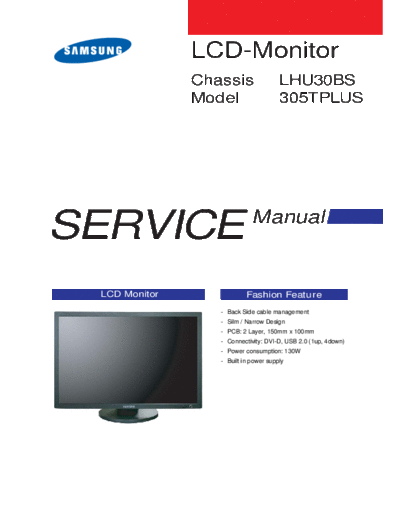 Samsung Samsung 305TPLUS [SM]  Samsung Monitor Samsung_305TPLUS_[SM].pdf