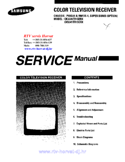 Samsung ck5341t chasis p69sa1  Samsung TV ck5341t_chasis_p69sa1.pdf