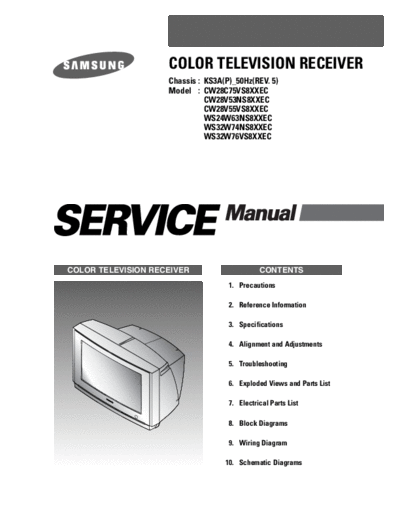 Samsung cw28c75  Samsung TV cw28c75.pdf