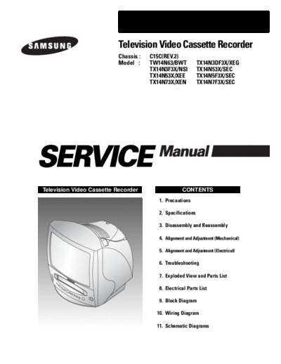 Samsung tx14n3f3x chassis c15c  Samsung TV tx14n3f3x_chassis_c15c.pdf