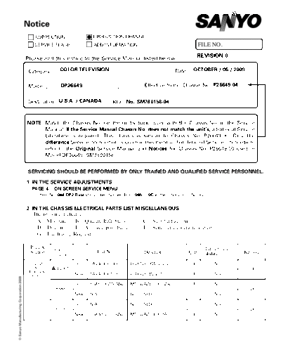 Sanyo Sanyo DP26649 P26649-04 N7GGE [SM]  Sanyo Monitor Sanyo_DP26649_P26649-04_N7GGE_[SM].pdf