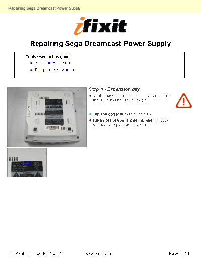 Sega Repairing-Power-Supply-1569  Sega Sega Dreamcast Repairing-Power-Supply-1569.pdf